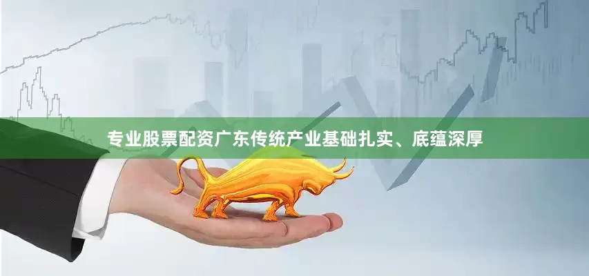 专业股票配资广东传统产业基础扎实、底蕴深厚