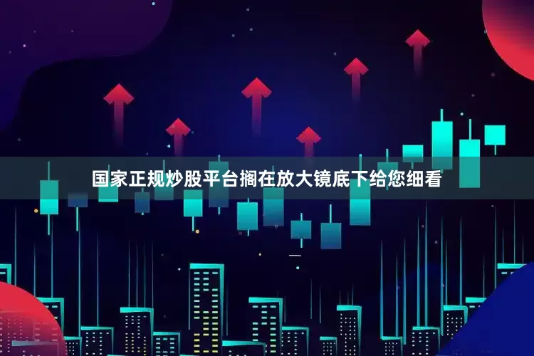 国家正规炒股平台搁在放大镜底下给您细看